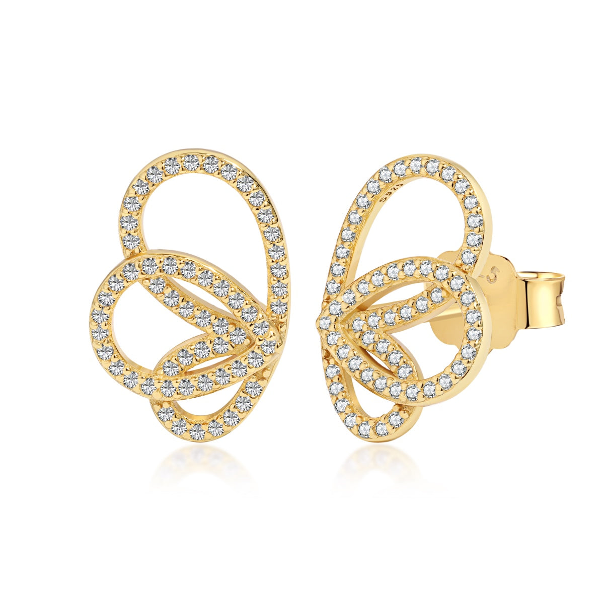 [AURORA]Exquisite Butterfly Shape Earrings