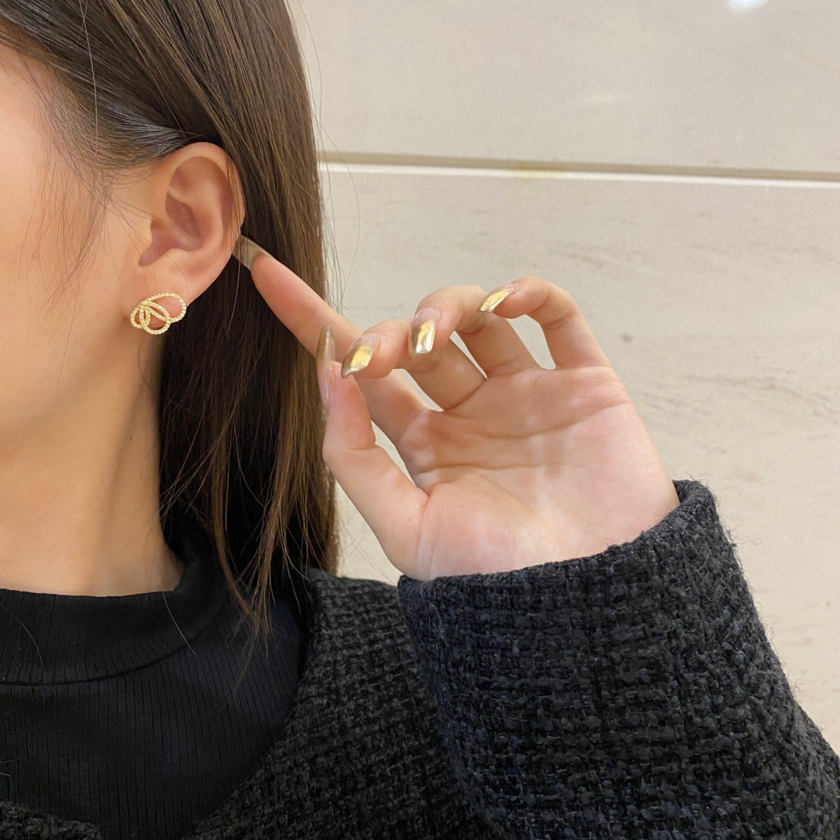 [Aurora]Exquisite Butterfly Shape Earrings