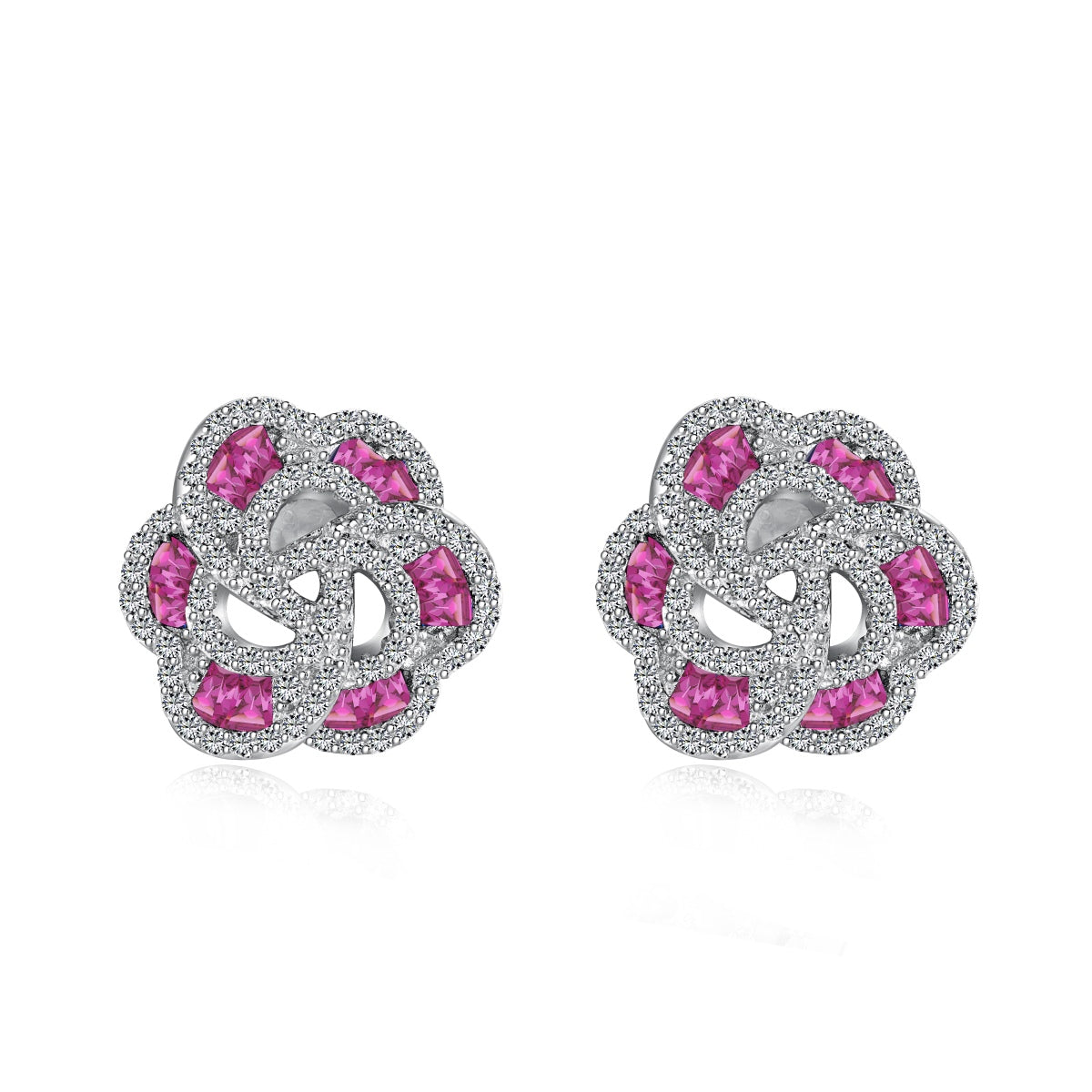 [AURORA]Exquisite Flower Shape Daily Earrings