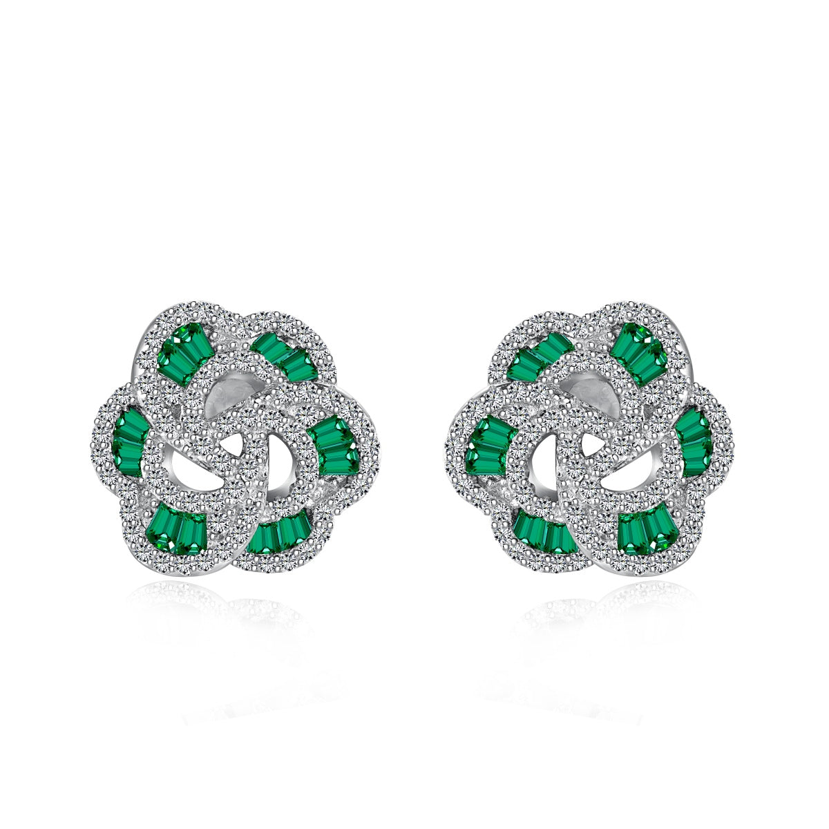 [AURORA]Exquisite Flower Shape Daily Earrings