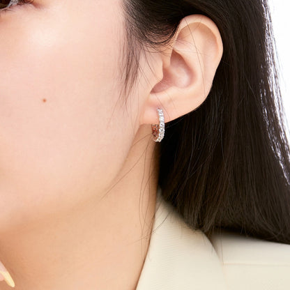 [Aurora]Radiant Colorful Round Cut Earrings