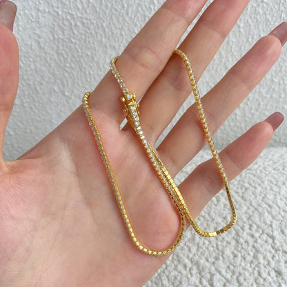[AURORA] Zarte runde Tenniskette