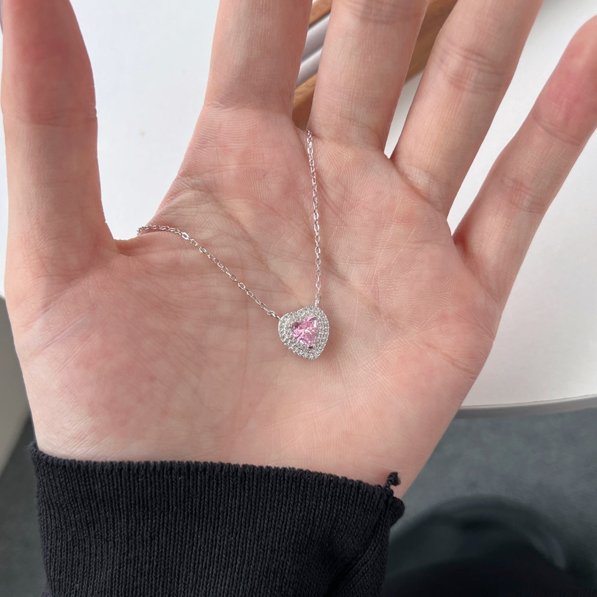 [AURORA]Exquisite Heart Shape Necklace