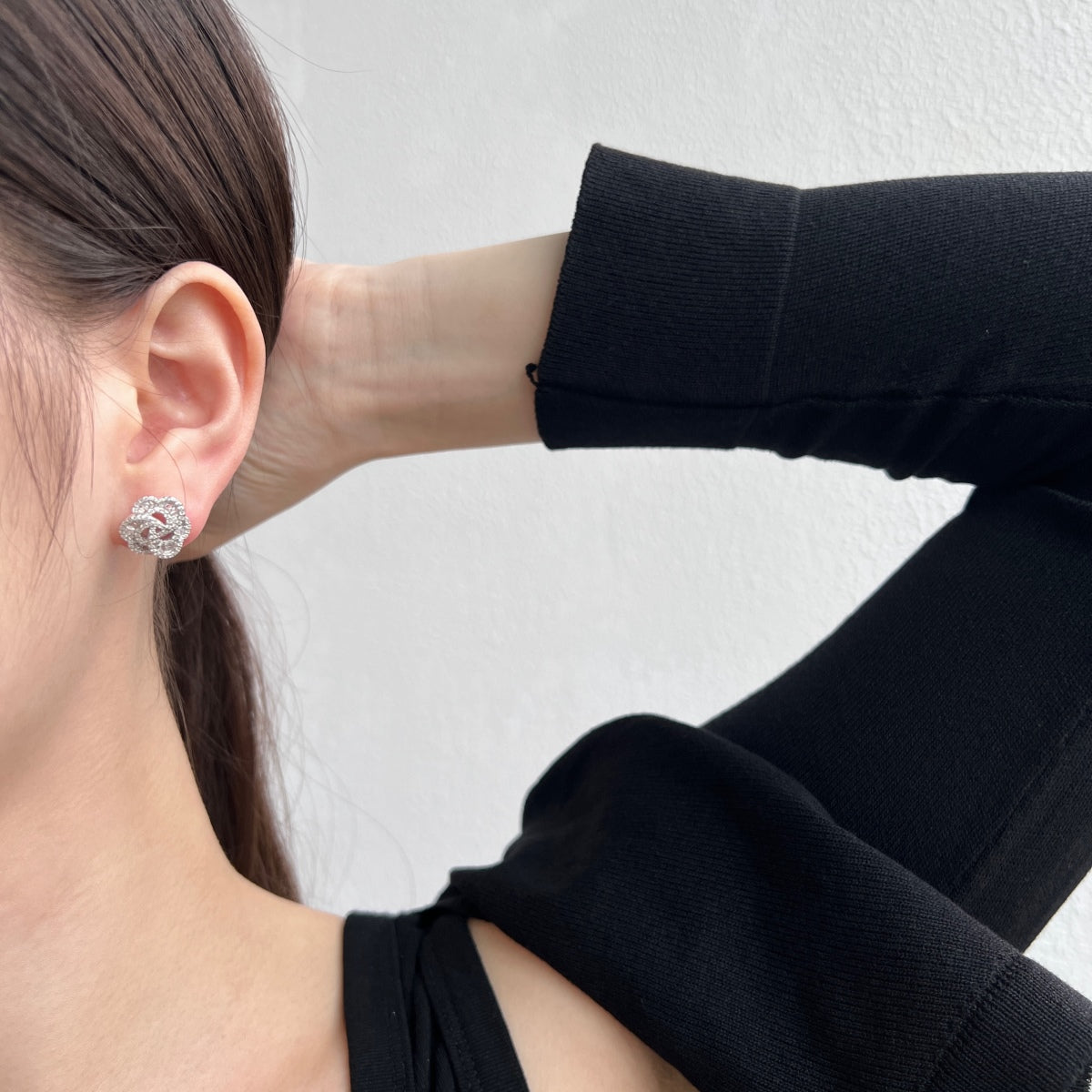 [AURORA]Exquisite Flower Shape Daily Earrings