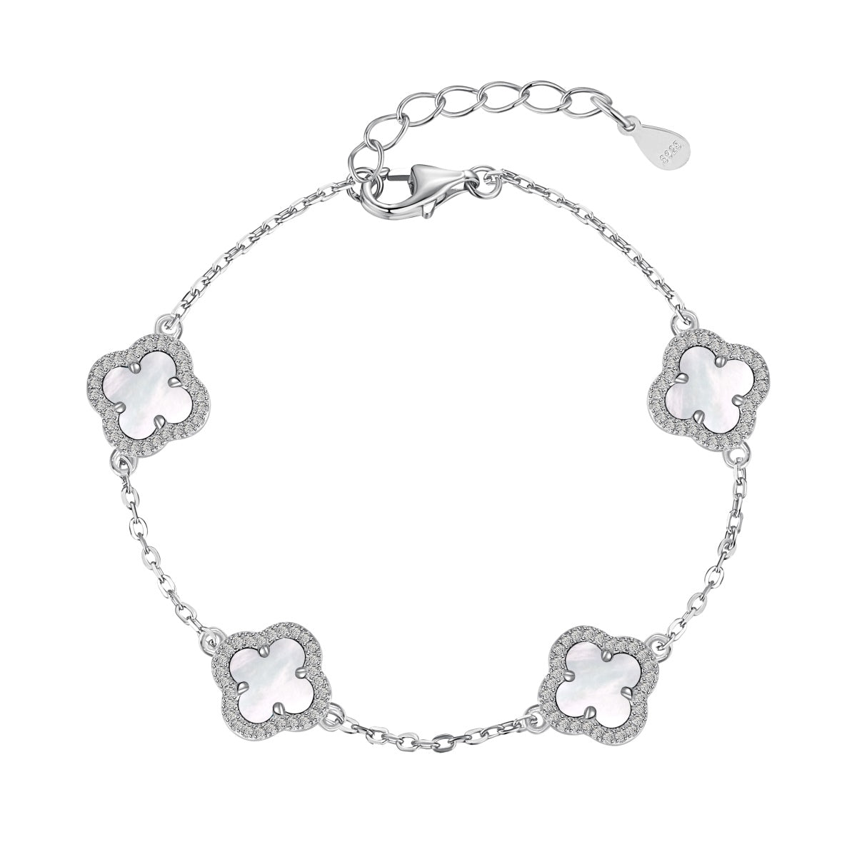 [AURORA]Four-Leaf Clover Exquisite Bracelet