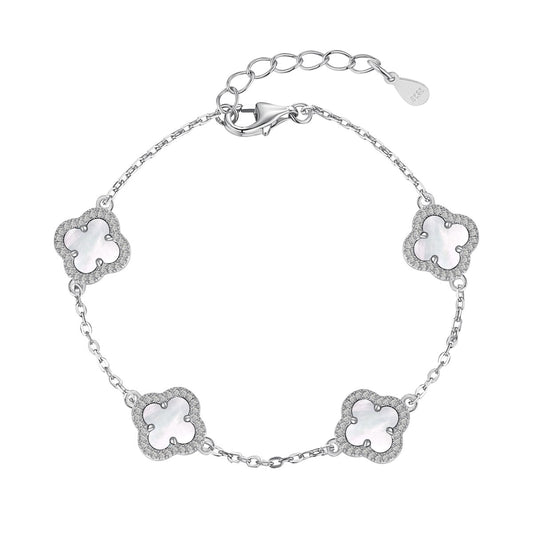 [Aurora]Four-Leaf Clover Exquisite Bracelet