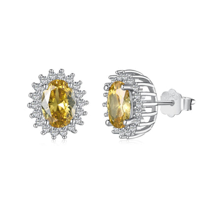 [AURORA]Delicate Radiant Oval Cut Daily Earrings