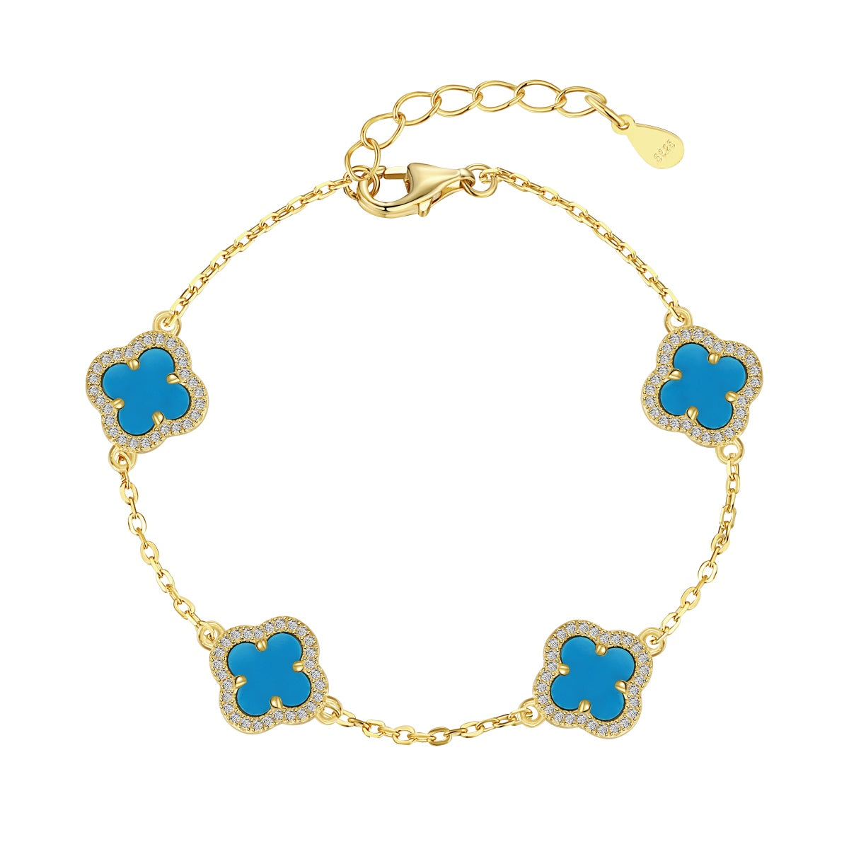 [Aurora]Four-Leaf Clover Exquisite Bracelet