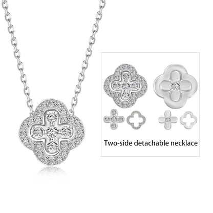 [Aurora]Four-Leaf Clover Various DIY Wearable Necklaces