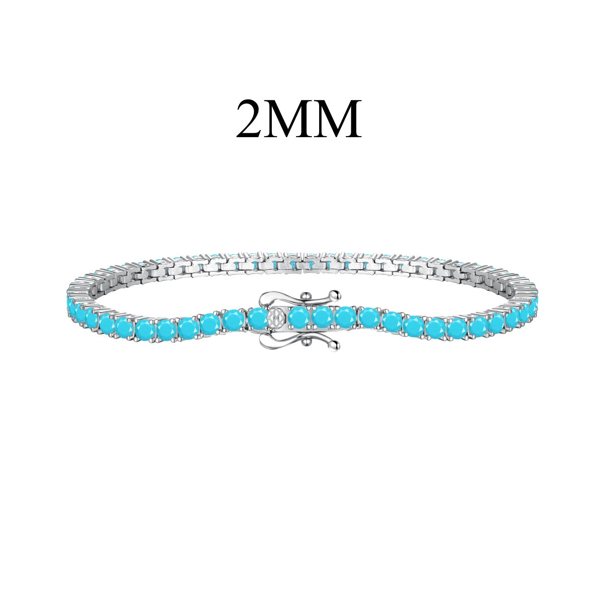 [AURORA]Schillerndes, exquisites Armband im Rundschliff für den Alltag