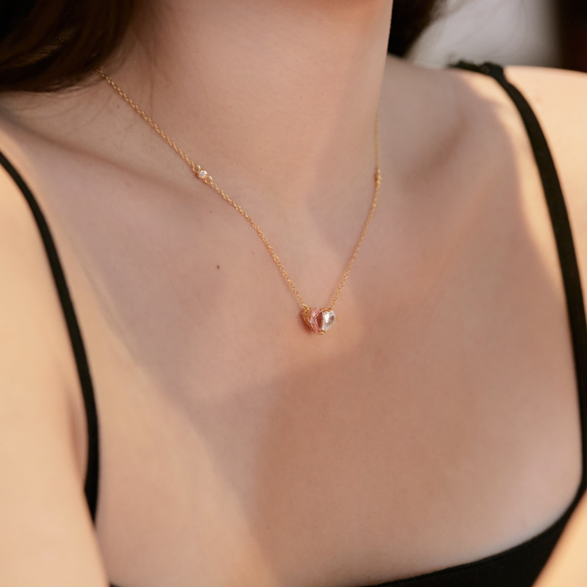 [Aurora]Unique Heart Shape Necklace