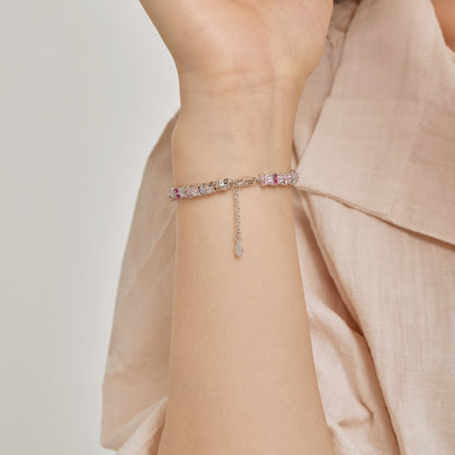 [AURORA] Einzigartiges buntes Armband in Blumenform für den Alltag