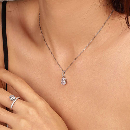 [AURORA]Delicate Water Drop Shape Fashion Necklace