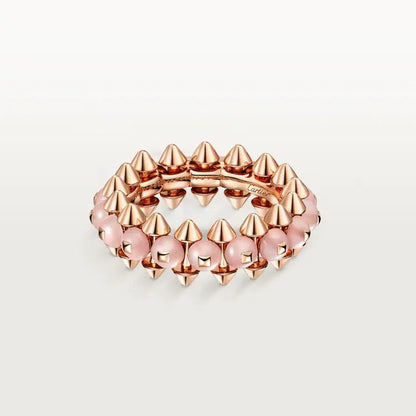 [AURORA]CLASH 7.9MM AGATE CHALCEDONY RING