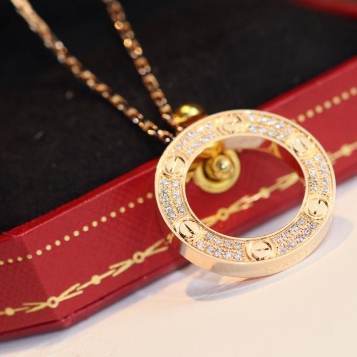 [AURORA]LOVE HALSKETTE VERSTELLBAR ROSÉGOLD 