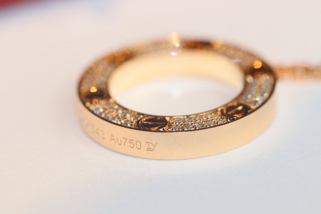 [AURORA]LOVE HALSKETTE VERSTELLBAR ROSÉGOLD 