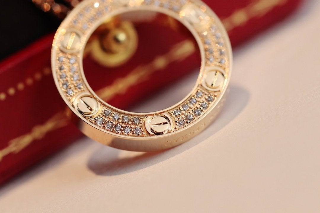 [AURORA]LOVE HALSKETTE VERSTELLBAR ROSÉGOLD 