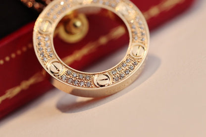 [AURORA]LOVE HALSKETTE VERSTELLBAR ROSÉGOLD 