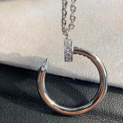 [Aurora]JUSTE NECKLACE SILVER