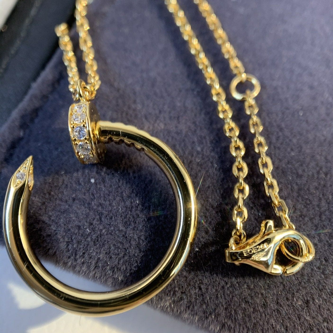 [Aurora]JUSTE NECKLACE GOLD