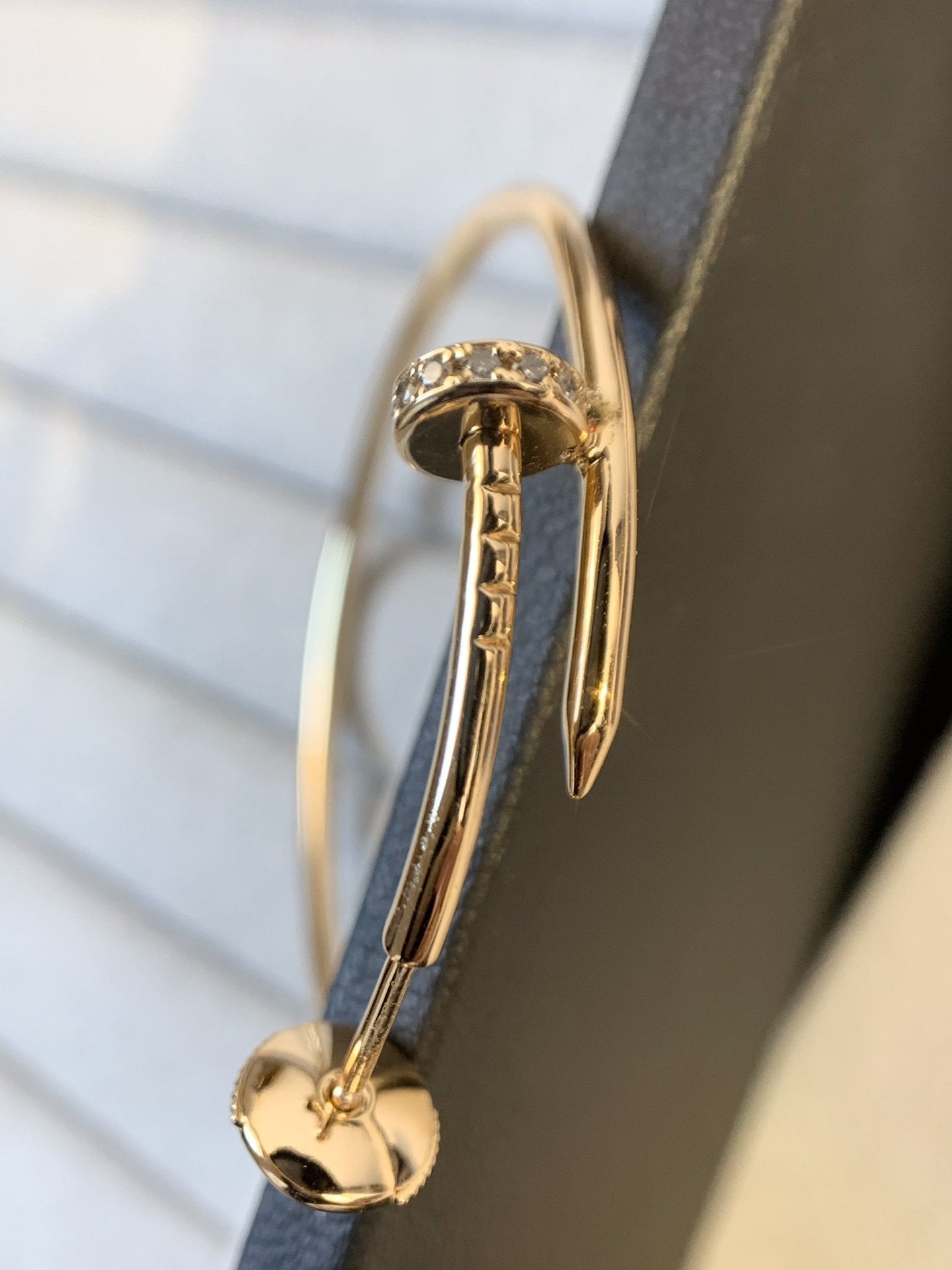 [Aurora]JUSTE EARRINGS GOLD DIAMONDS 1.8MM