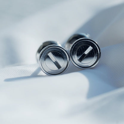[オーロラ]ラブイヤリング シルバー 10mm