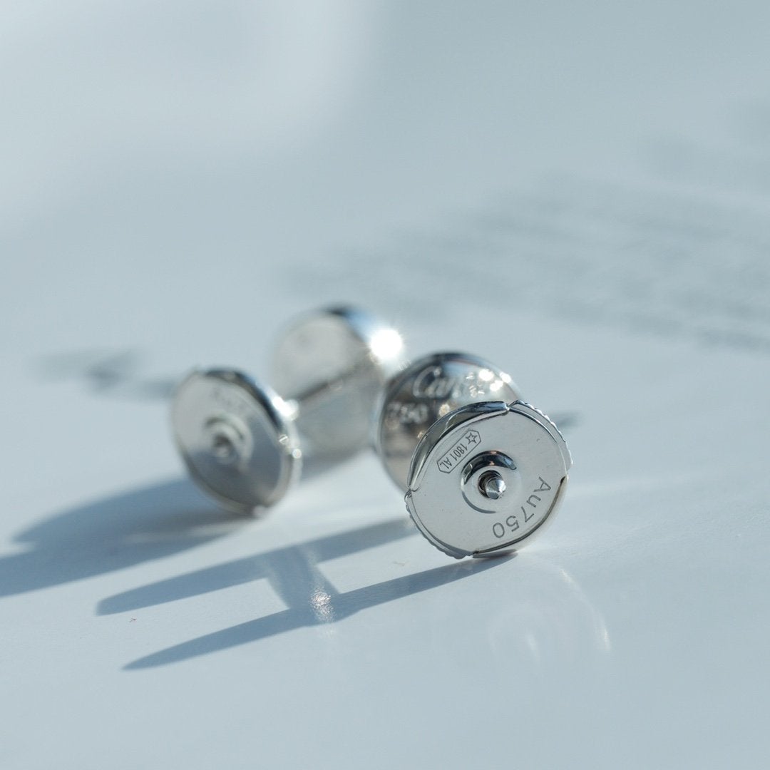 [Aurora]LOVE EARRINGS SILVER 10MM