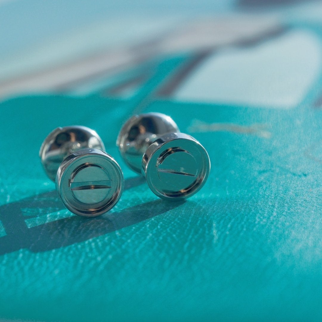 [Aurora]LOVE EARRINGS SILVER 10MM