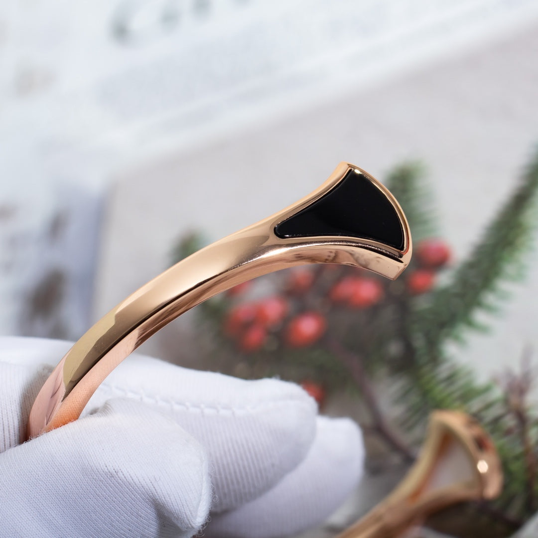 [AURORA]DREAM BRACELET OPEN PINK GOLD MOP