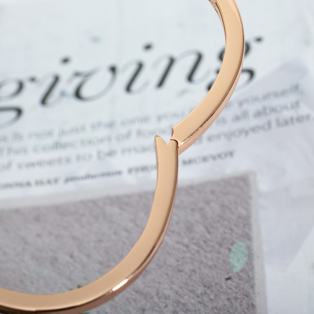 [Aurora]DREAM BRACELET OPEN PINK GOLD MOP DIAMOND