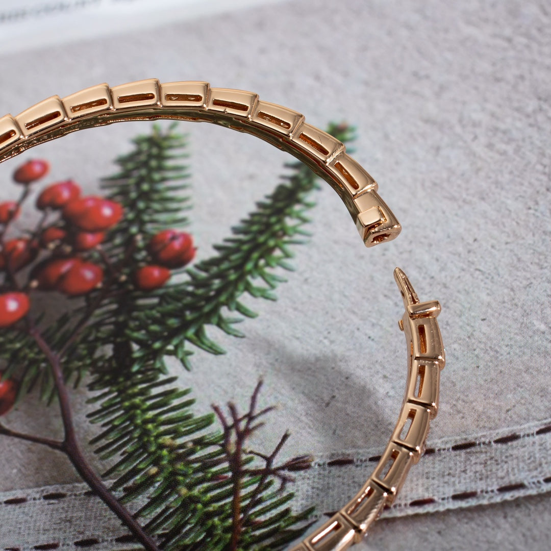 [AURORA]SERPENTI BRACELET PINK GOLD DIAMOND