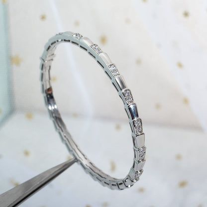 [AURORA]SERPENTI BRACELET SILVER DIAMOND