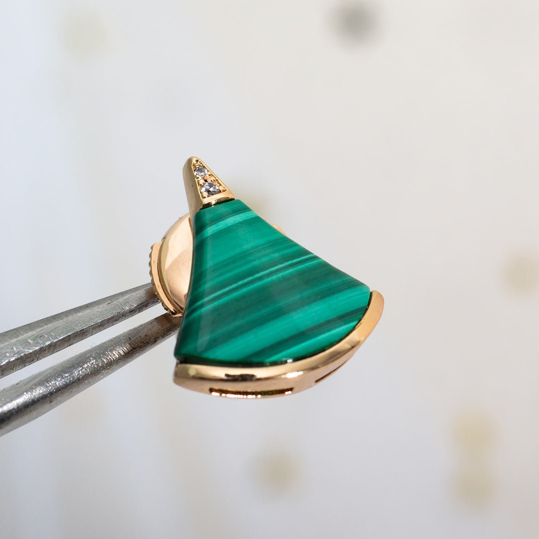 [Aurora]DIVAS DREAM EARRINGS PINK GOLD