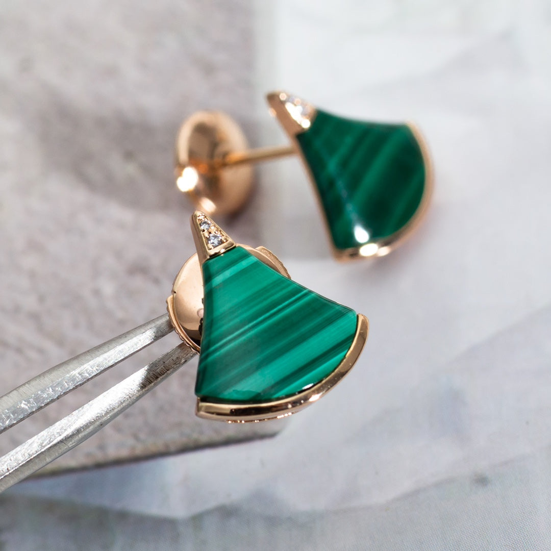 [Aurora]DIVAS DREAM EARRINGS PINK GOLD