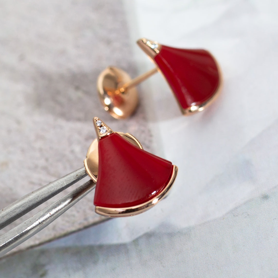[Aurora]DIVAS DREAM EARRINGS PINK GOLD
