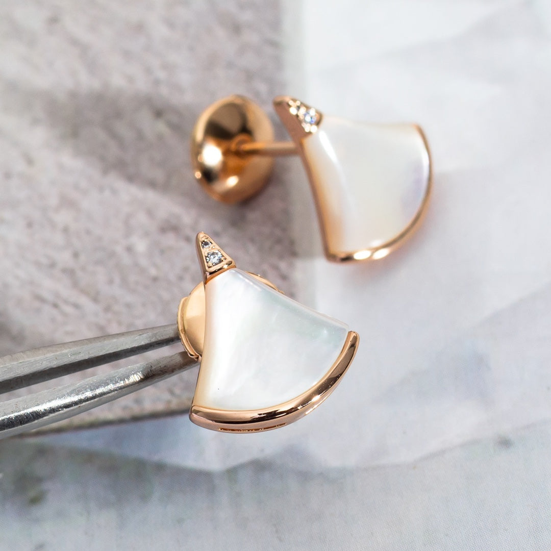 [Aurora]DIVAS DREAM EARRINGS PINK GOLD