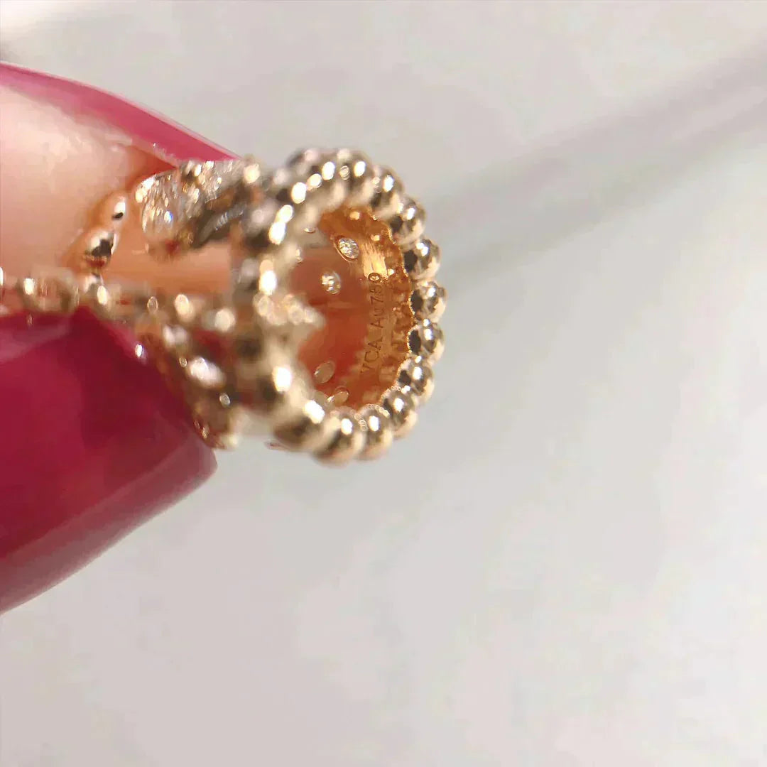 [Aurora]PERLEE PEDANT NECKLACE GOLD / ROSE GOLD