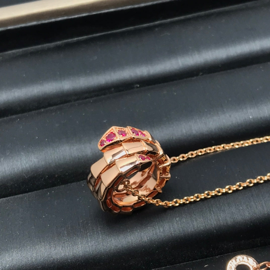 [AURORA]SERPENTI PEDANT NECKLACE