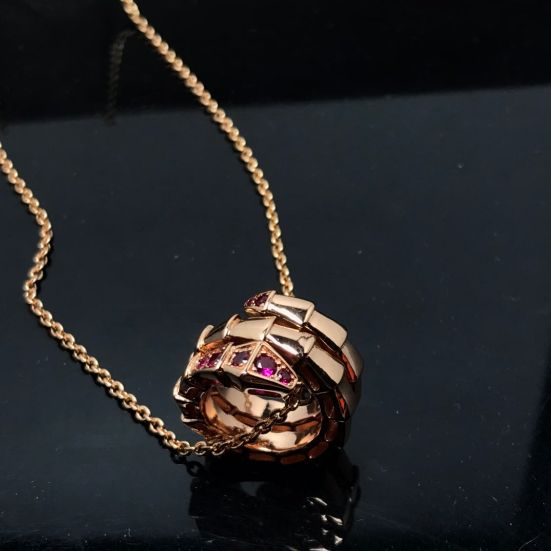 [AURORA]SERPENTI PEDANT NECKLACE