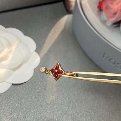 [Aurora]STAR 1 DIAMOND OPEN RING