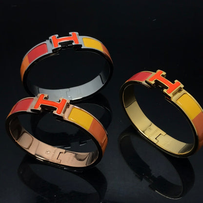 [AURORA]H ARMBAND ORANGE REGENBOGEN KERAMIK