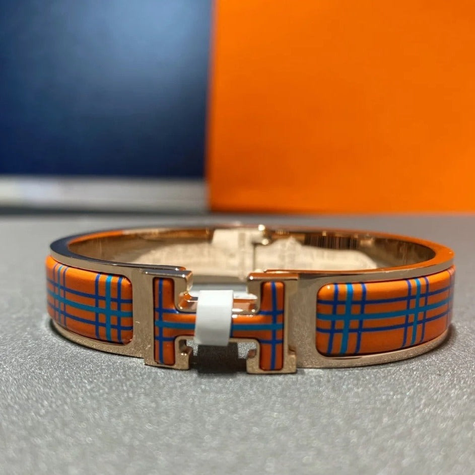 [Aurora]H TARTAN BRACELET 12MM