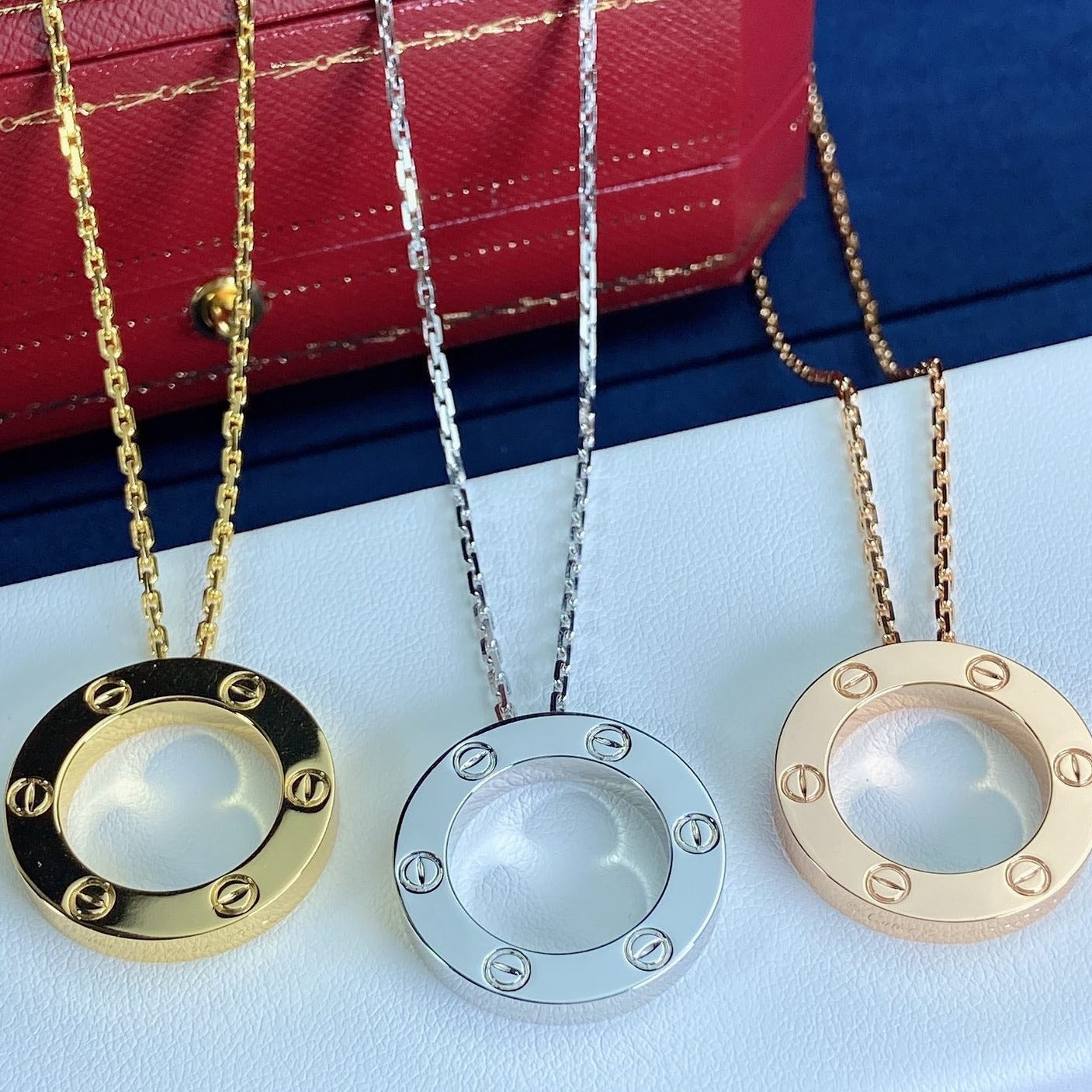 [Aurora]LOVE NECKLACE 16MM