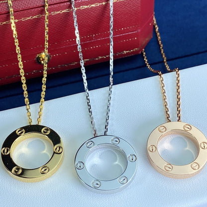 [Aurora]LOVE NECKLACE 16MM