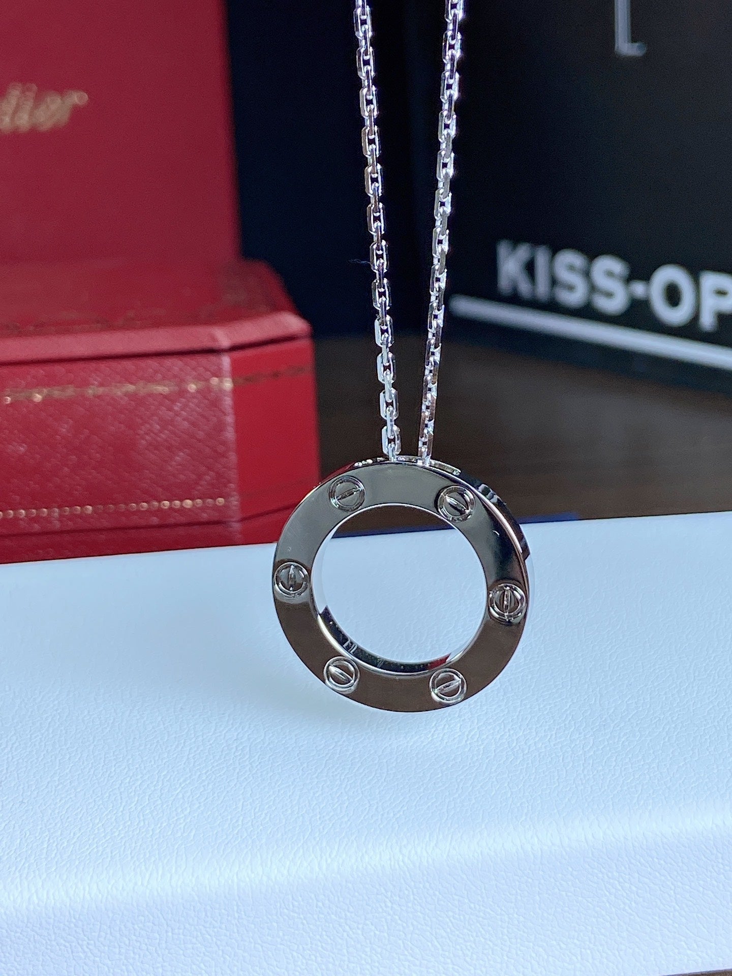 [Aurora]LOVE NECKLACE 16MM