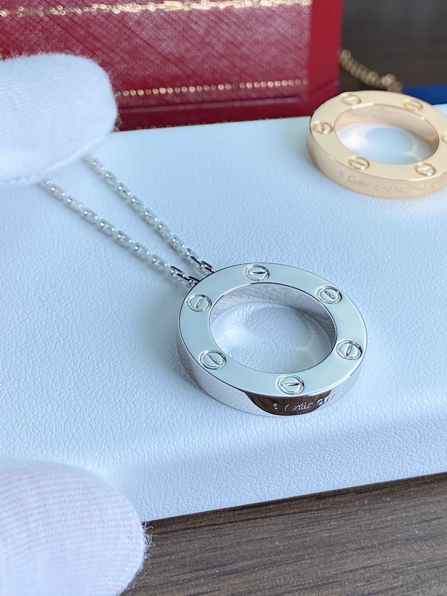 [Aurora]LOVE NECKLACE 16MM