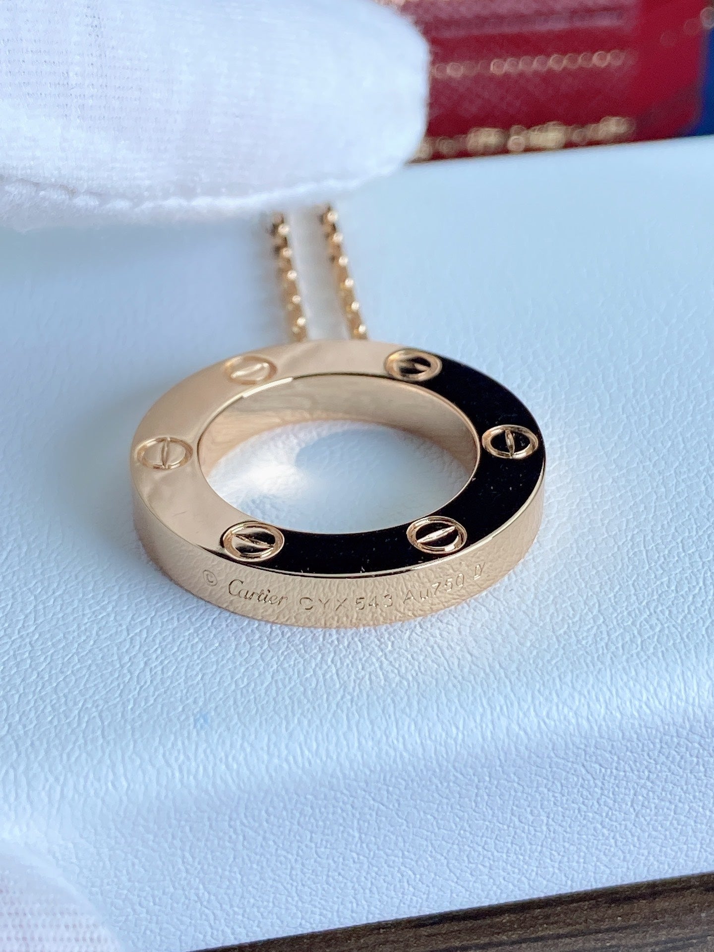[Aurora]LOVE NECKLACE 16MM