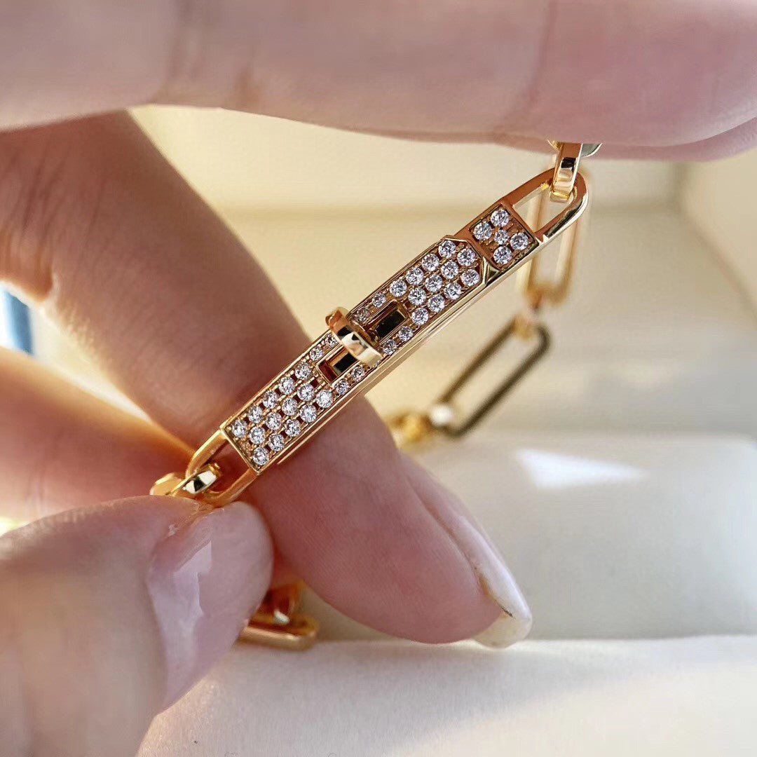 [Aurora]CHAINE BRACELET SMALL MODEL DIAMOND