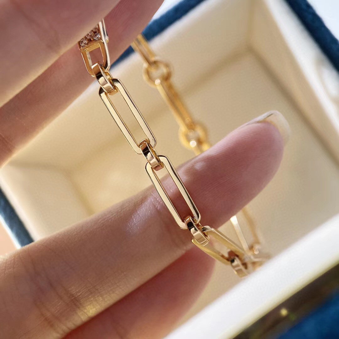 [Aurora]CHAINE BRACELET SMALL MODEL DIAMOND