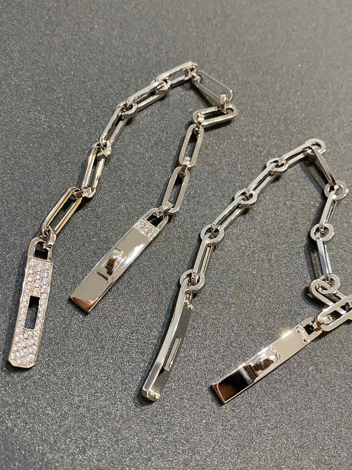[Aurora]CHAINE BRACELET SMALL MODEL DIAMOND